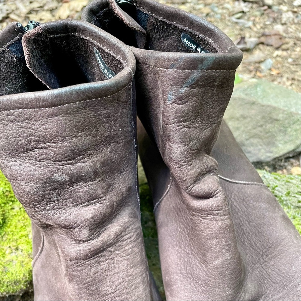 Arche Nubuck Leather Brown Truffle Baryky Boots - Picture 13 of 14